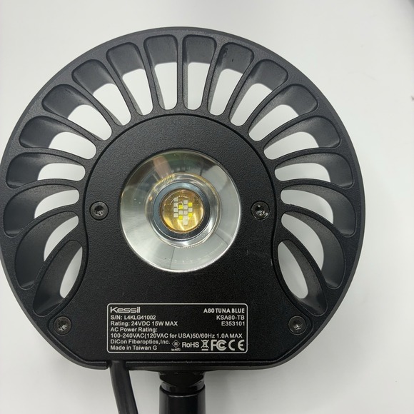 Kessil A80 Tuna Blue & Mini Gooseneck Bundle Nano Reef LED Light & Mounting Arm - Picture 3 of 6